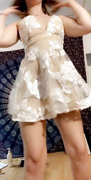 I got a new dress and i wanted to model it