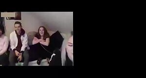 College students literally blown away by huge cock