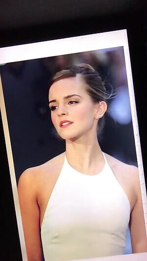 Emma’s beautiful face made me so horny and it felt so good to release my lust for her