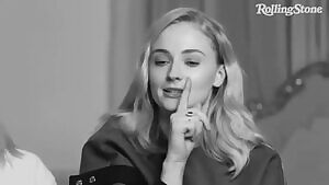 Maisie Williams and Sophie Turner can’t keep their hands off each other