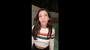 Hard face fuck until she pops