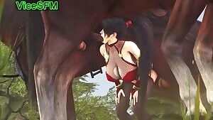 Spitroasted by horses