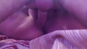 Bull cumming in my wife after 3 hours of non-stop fucking