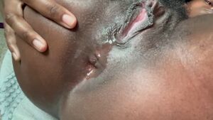 Amateur Ass Asshole Dripping Ebony