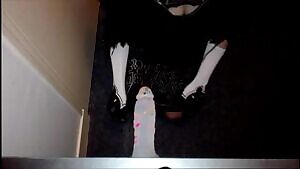 Training my throat and ass as 2B