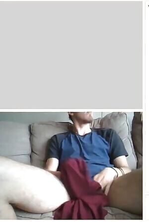 Blonde girl likes to watch