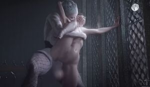 Futa Milking French Kissing Futanari Hottie