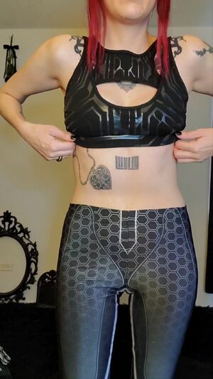 Taking off my cyberpunk gym fit