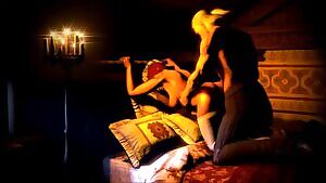 Geralt with Shani at Corvo Bianco