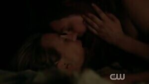 Eliza Taylor and Jessica Harmon in 