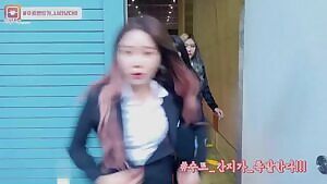 Momoland ahin flaunting her boom booms