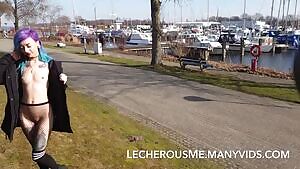 Laat hem je niet zien!