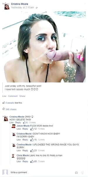 'I recently showed my mom Facebook... looks like I need to teach her some more