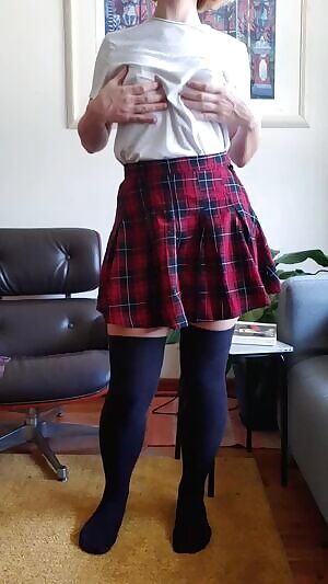 22 this outfit isn't nearly slutty enough.. let me fix that 😋