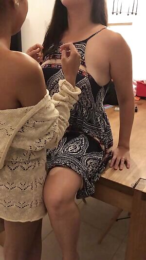 I’ve never seen my wife getting undressed by somebody else in our 8 years of marriage. This was so hot!