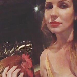 Milf Stroking a Cock