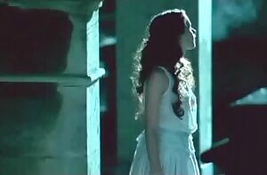 Felicity Jones topless scene from “Servants” 2002 her only topless scene of her career