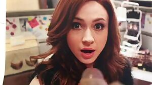 Karen Gillan Looks a Little Surprised