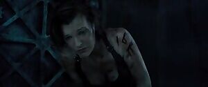 resident evil cleavage