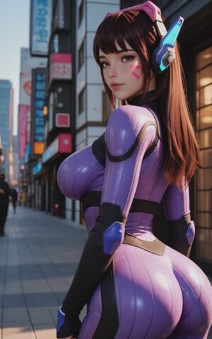 Overwatch Porn Animation Babe Big Tits