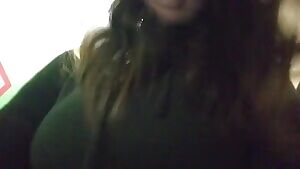 Hurry up and cum, I hear your girlfriend pulling up to the driveway!!