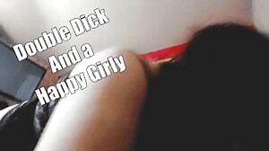 26 Double Dick and a happy girly GIF by