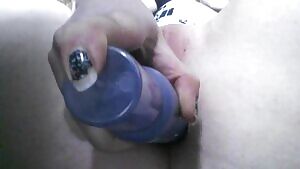 27 bored with a bottle of hairspray