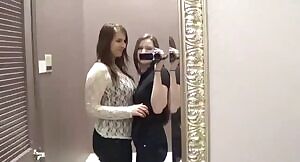 In changing room