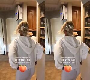 For anyone with VR capability, here's Kaley Cuoco's deliciously plump naked rump in 3D.