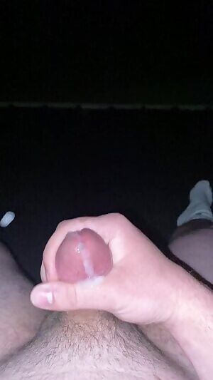 Jerked off and came outside on my roof