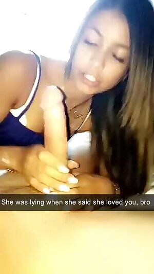 The only thing she really loves is cheating on you!