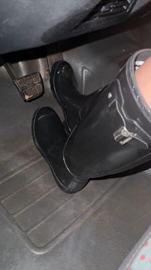 In The Car Boots Rubber