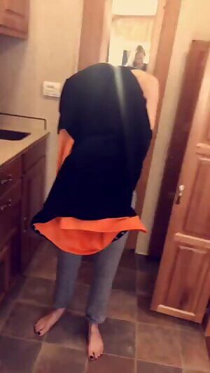 Almost had her tits out