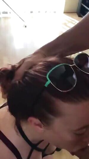 Kate learning to deepthroat