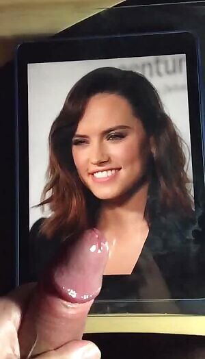 Daisy Ridley Gets Coated In Cum