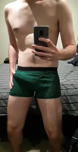Like my new trunks?