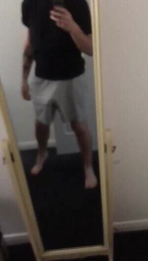 My morning semi is hard to hide...