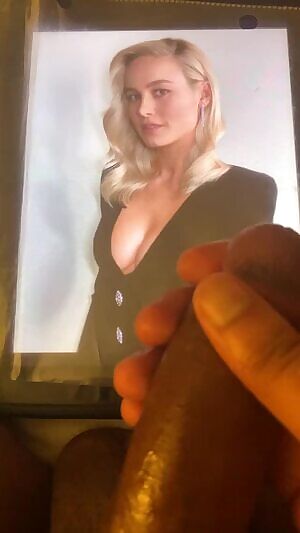 Brie Larson In That Black Dress!