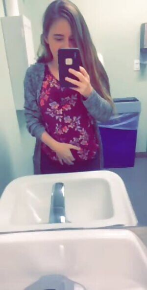 back at it again with a sly work bathroom reveal