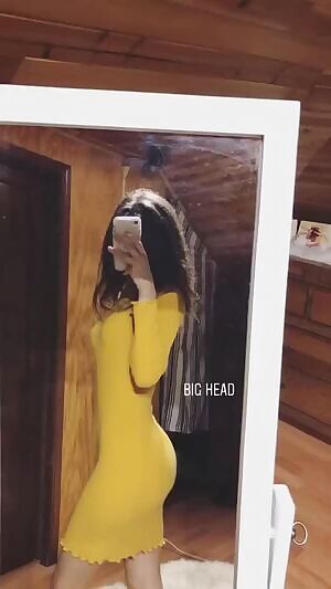 Yellow dress