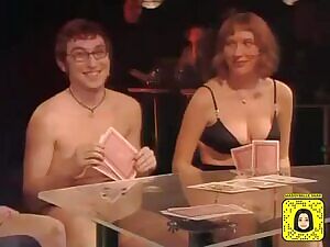 Strip Poker on Finnish TV show