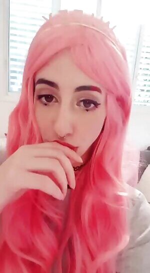 Pink hair waifu ^_^ @ahegao_self