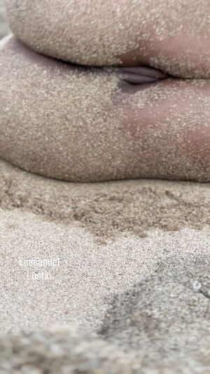 Sunbathing Beach Public Sandy Bigboobs pumped pussy