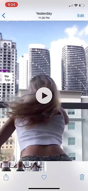 Cuban white girl twerking