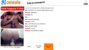 Being a slut for BBC on Omegle ;)