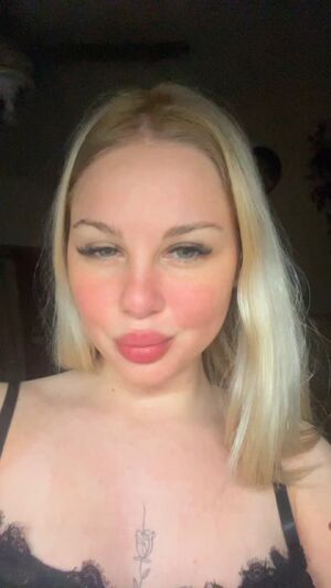 Fair-Haired Blonde Smoking Teen
