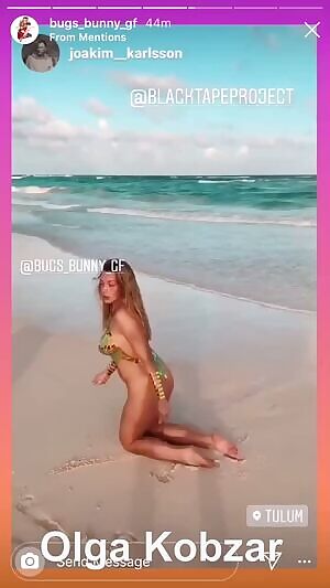 From Insta Story, a recent shoot.