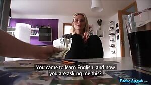 English tutor Mia Angel sleeps with her student for extra cash