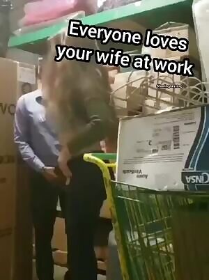 Sleeze ball manager convinces 19-year-old military wife he will promote her if she lets him do this on lunch break every day.