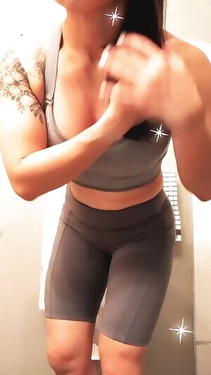 Should I work out with my little friend inside?🙃